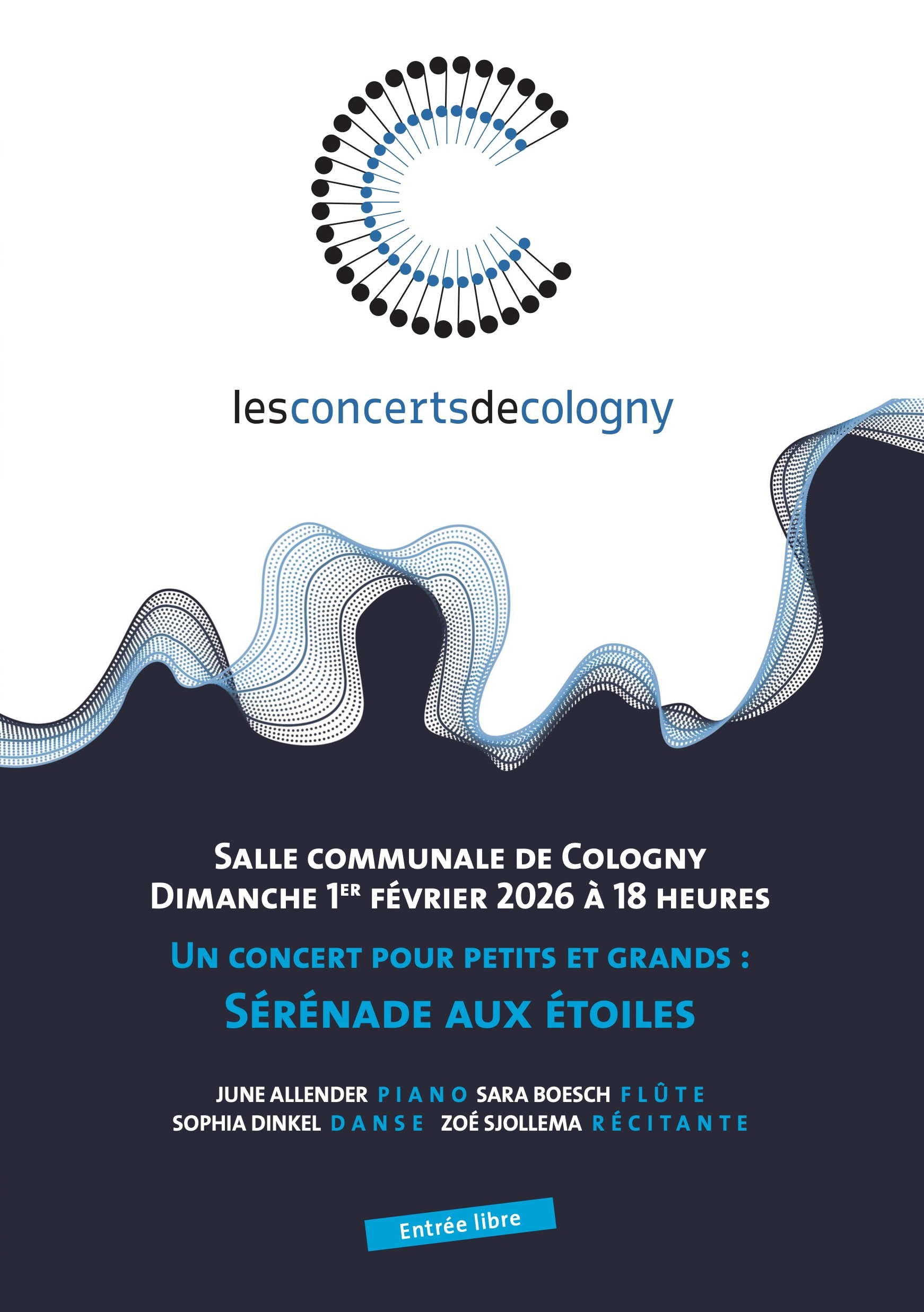 Flyer Sérénade aux Etoiles